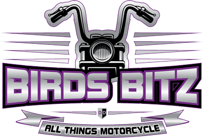 birds bitz motorcyle parts shop logo
