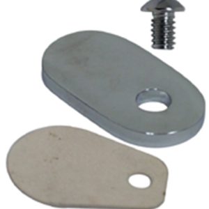 Speedometer Sensor Block Off Plate Chrome Plated Kit Fits all models with speedometer sensor hole, including most aftermarket transmissions