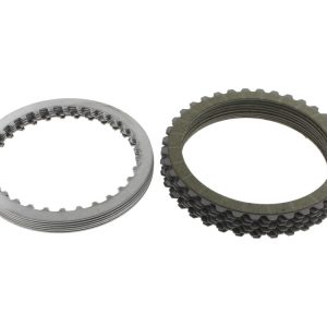 Clutch Kit Fits Big Twin 1990/1997 & XL 1991/Later Re-use double riveted plate. 8 Friction & 6 Steel Plates