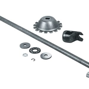 Replacement Throw Out Bearing Kit upgrades the late style 9 roller throw out bearing to a heavy duty 14 roller design Fits Big Twin 4 Speed 1970/Early 1984 with 10 spring clutch