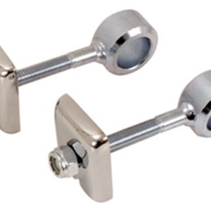 Rear Chain & Axle Adjuster Kit Fits Big Twin 4 speed 1973/1984, Softail 1984/1986, Sportster models 1979/2004 Replaces 41530-84T. Chrome Plated