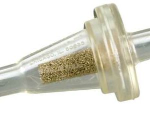 Fuel Filter Clear Body Inline Fits 1/4″ Washable Elememt 2-1/2″ Long Made in USA By K&N