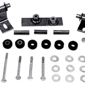 Flat Side Fuel Tank Mounting Kit Fits FL, FX 4 speed frames 1958/1984 Installation instructions included along with all mounting hardware, tank grommets and mounting brackets.