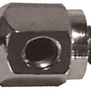 Oil Pressure Gauge Fitting Rocker Arm Cover Fits Shovelhead & Ironhead Sportster Late 1971/Later Chrome Plated Hex Head