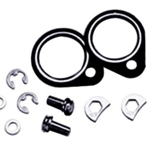Exhaust Flange Retaining Kit Fits all Shovelhead 1966/1984 Includes Stainless Steel Washers, Zinc Bolts & Chrome Retaining Rings & Gaskets Exhaust Flange Retaining Kit Fits all Shovelhead 1966/1984 Includes Stainless Steel Washers, Zinc Bolts & Chrome Retaining Rings & Gaskets