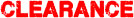 Clearance Sale Badge